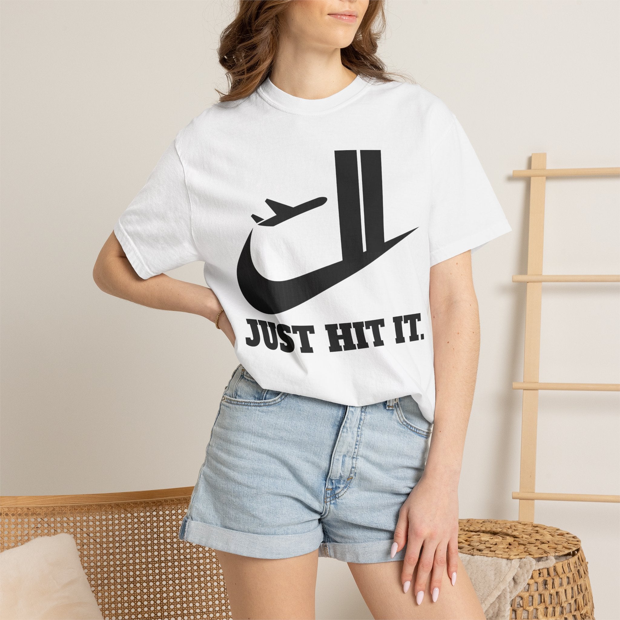 "Just Hit It." Graphic Tee