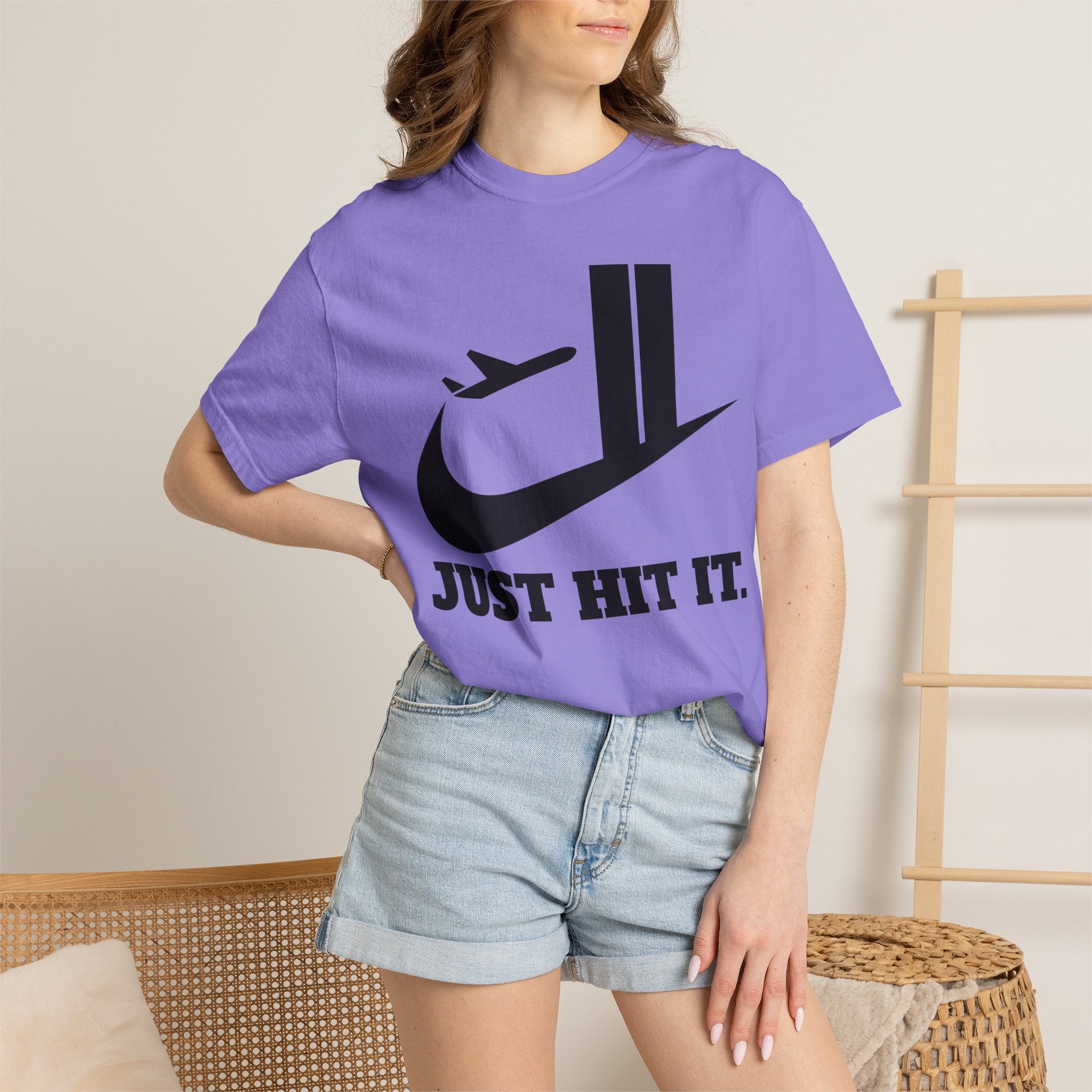 "Just Hit It." Graphic Tee