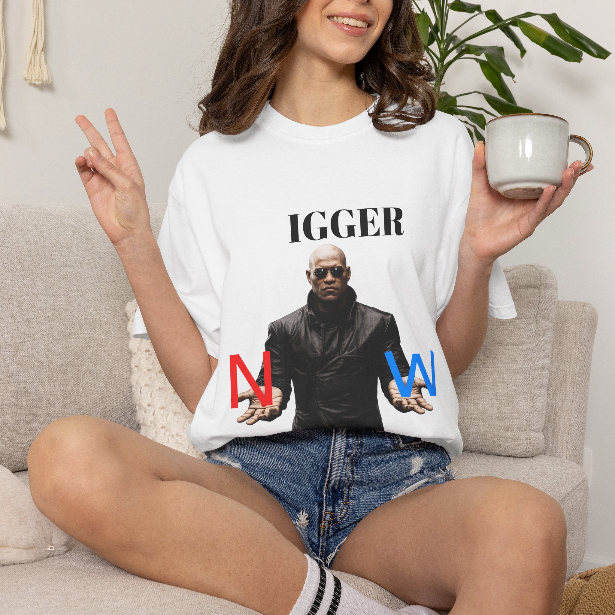 N or W T-shirt