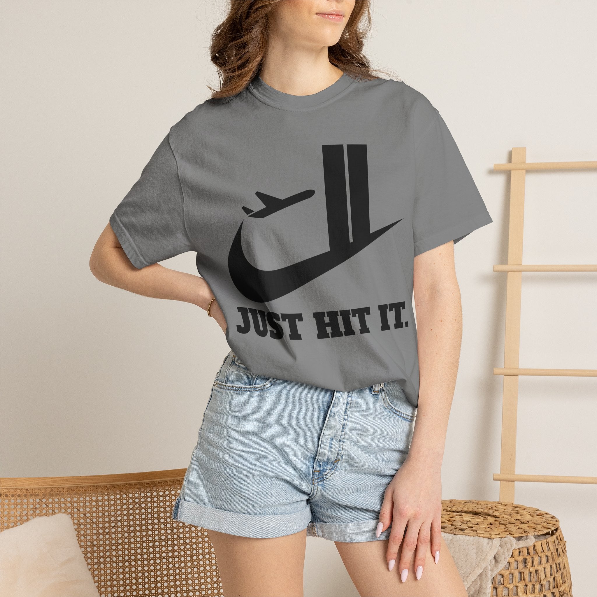 "Just Hit It." Graphic Tee