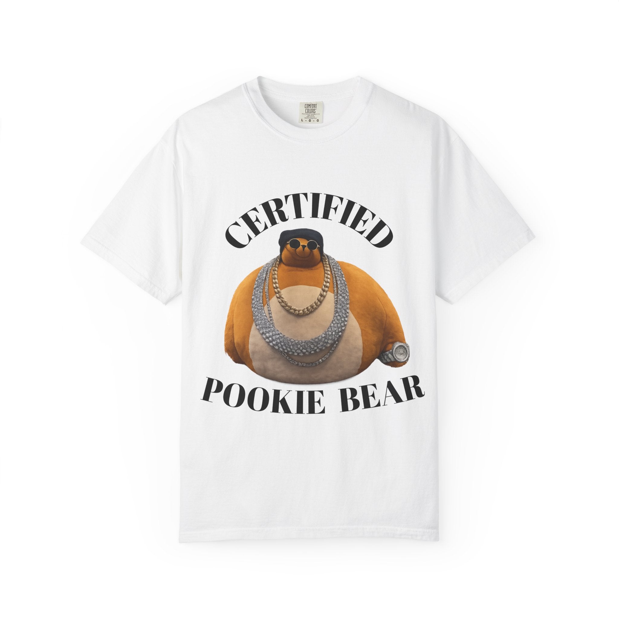 Certified Pookie Bear T-Shirt — Funny Cartoon Bear Graphic Tee